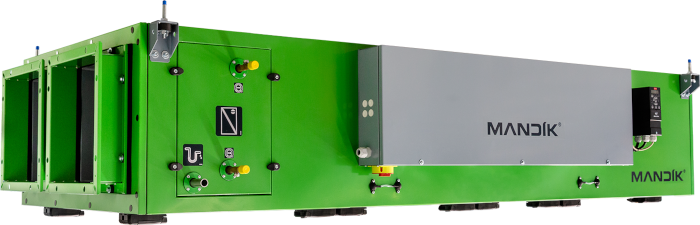 Compact, Flat “Under-Ceilling” Air-Handling Unit MANDÍK